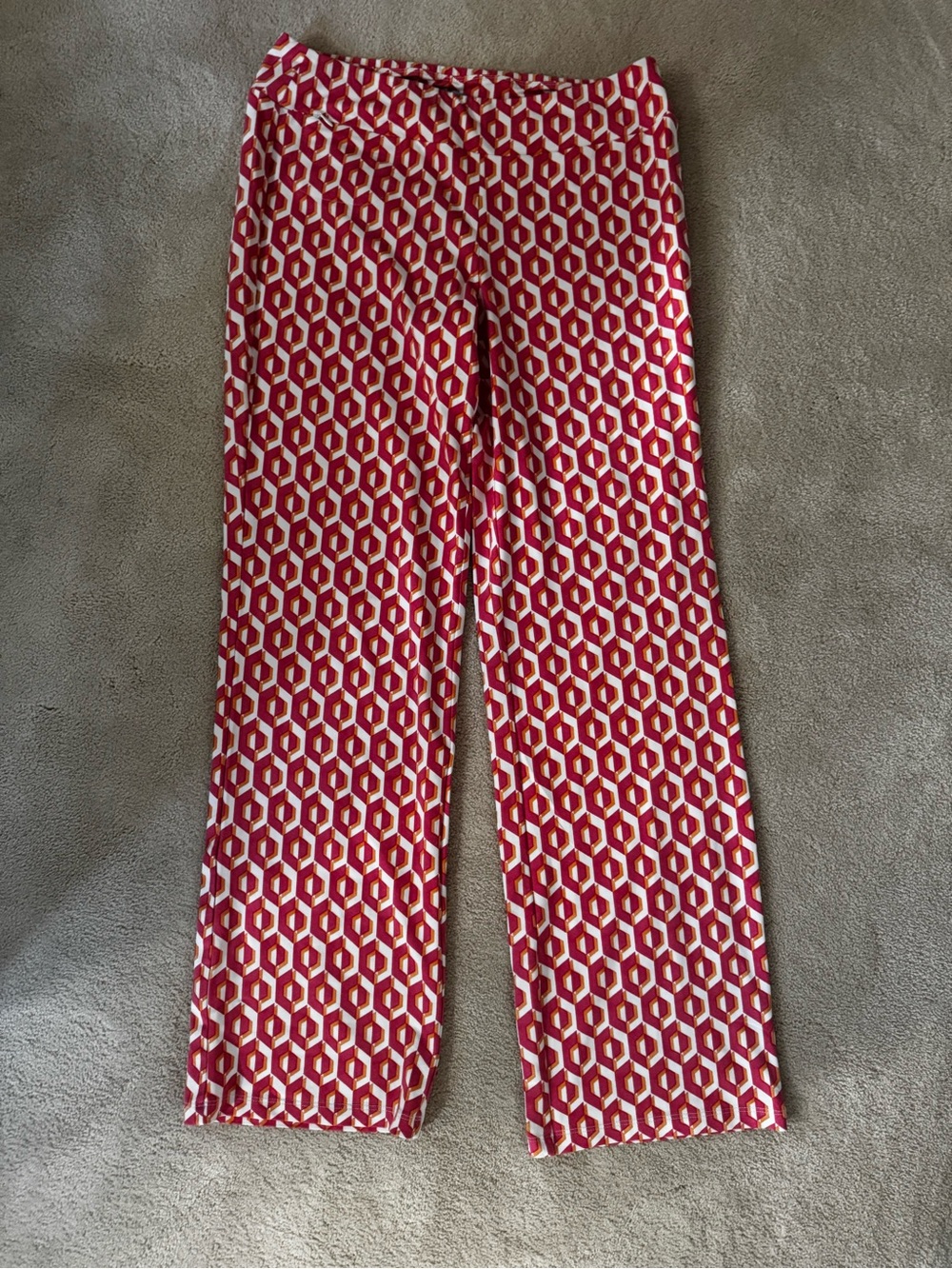 J. McLaughlin Carmel Pants, Pink/Orange/White